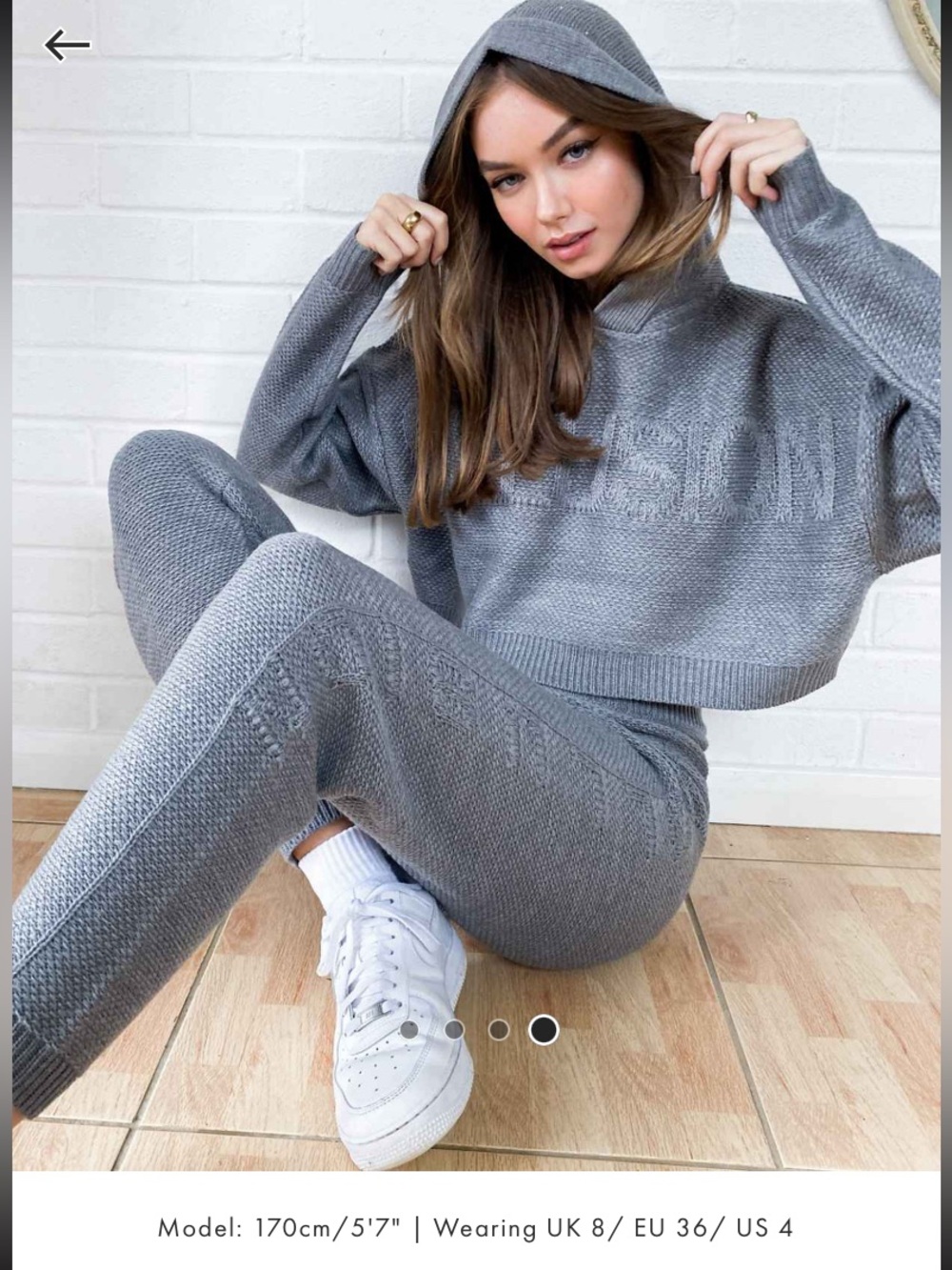COLLUSION KNIT JOGGERS